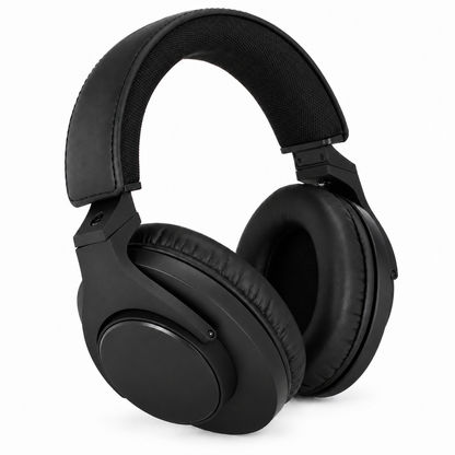 Closed-Back Studio Headphones, 40 mm Drivers, Detachable 3 m Cable, Black